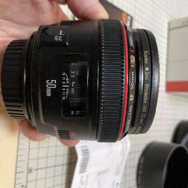 Canon(キヤノン)のCanon EF50mm F1.2L USM スマホ/家電/カメラのカメラ(レンズ(単焦点))の商品写真