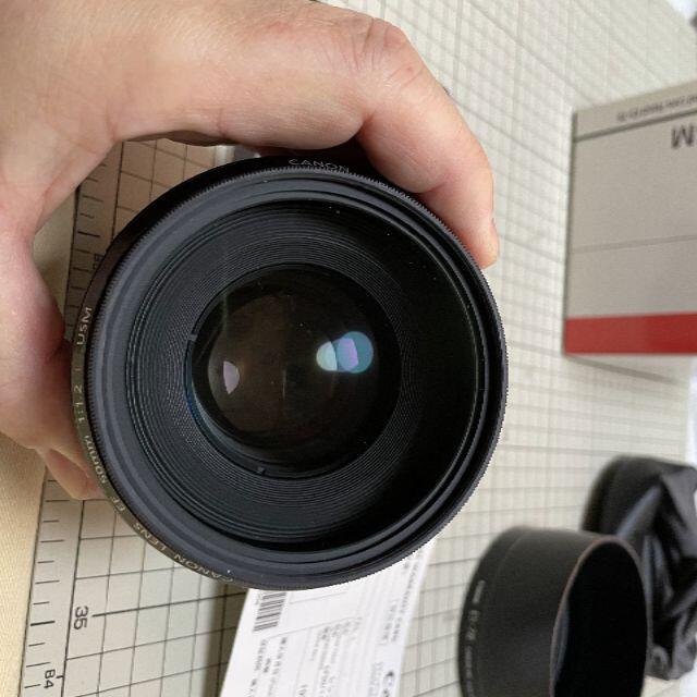 Canon(キヤノン)のCanon EF50mm F1.2L USM スマホ/家電/カメラのカメラ(レンズ(単焦点))の商品写真