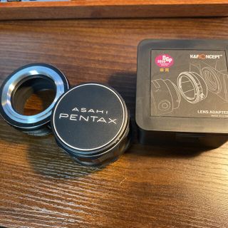 ペンタックス(PENTAX)のSuper Takumar 55mm F1.8 後期 eマウント変換アダプタ付き(レンズ(単焦点))