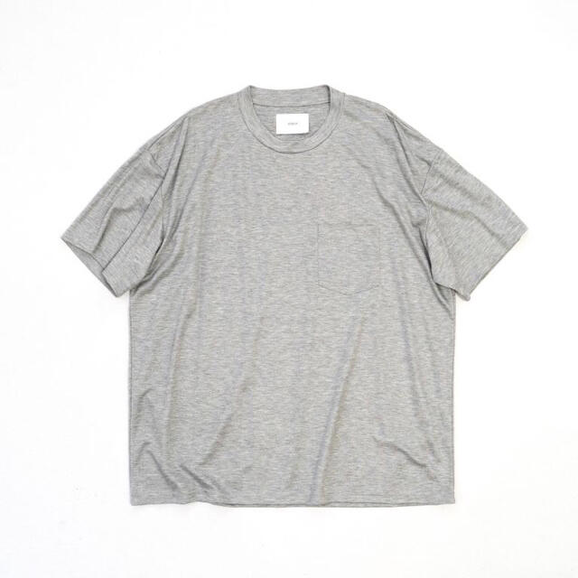 stein OVERSIZED POCKET TEE GREY