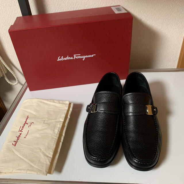 ドレス/ビジネス新品 Salvatore Ferragamo フェラガモ ドレスシューズ ヴァラ