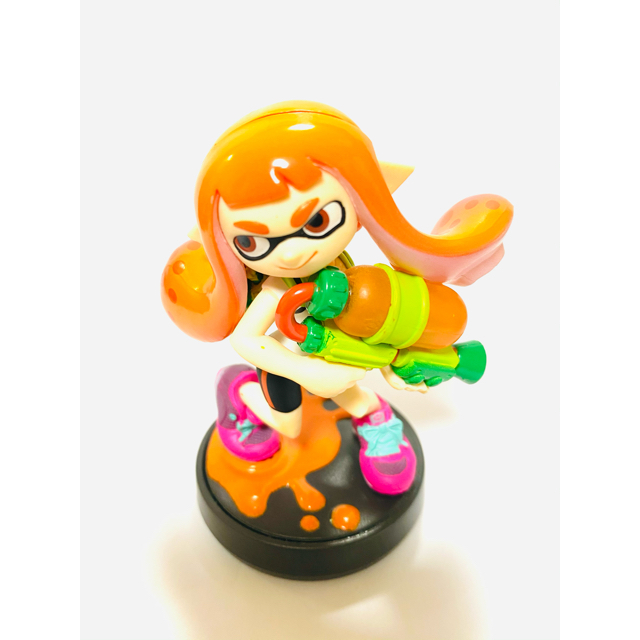 任天堂(ニンテンドウ)のオレンジガール インクリング イカガール amiibo アミーボ スプラトゥーン エンタメ/ホビーのフィギュア(ゲームキャラクター)の商品写真