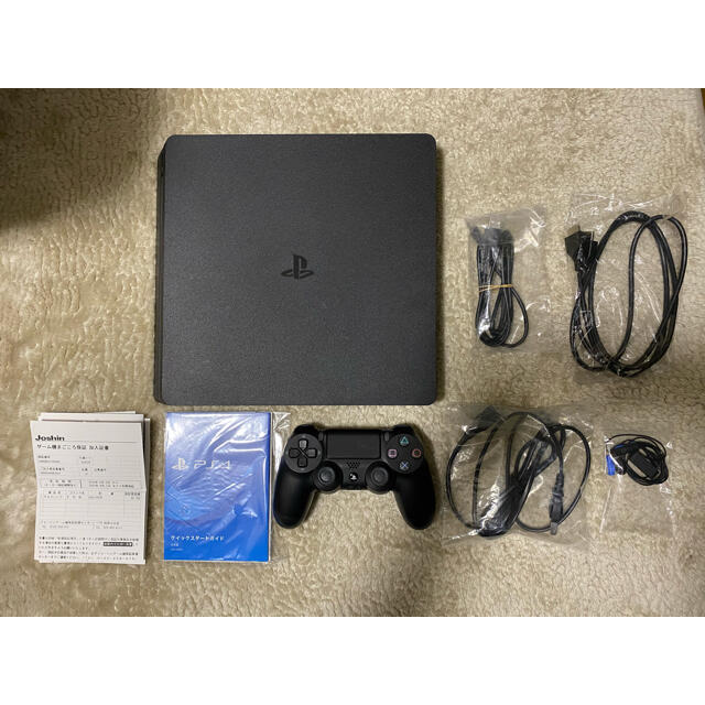 ps4 本体 500GB jet black SONY プレステ4