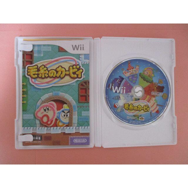 Wii(ウィー)のWii 毛糸のカービィ エンタメ/ホビーのゲームソフト/ゲーム機本体(家庭用ゲームソフト)の商品写真