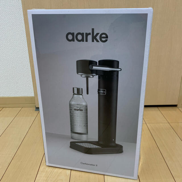 【新品】アールケ AARKE カーボネーター2 炭酸水メーカー　マッドブラック
