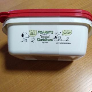 スヌーピー(SNOOPY)のスヌーピー　フラップ付フードコンテナ(弁当用品)