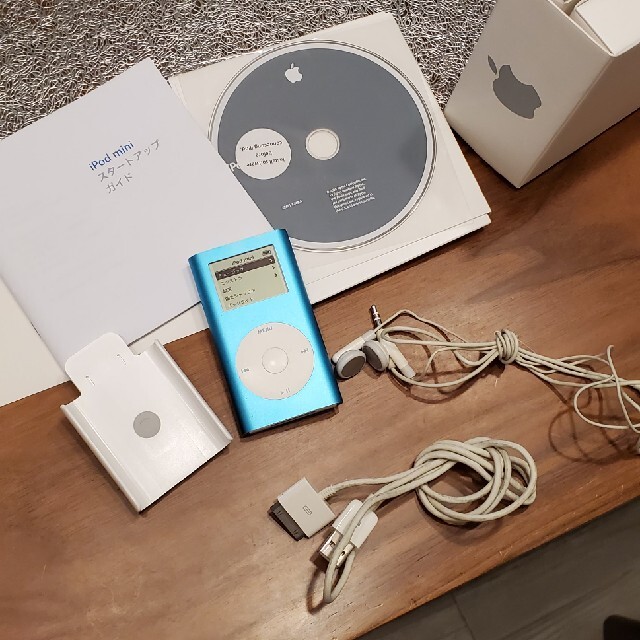 iPod(アイポッド)のApple iPod mini 4GB　 スマホ/家電/カメラのオーディオ機器(ポータブルプレーヤー)の商品写真