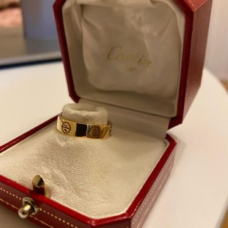 カルティエ(Cartier)のCartier ラブリング　イエローゴールド　サイズ　15号(リング(指輪))