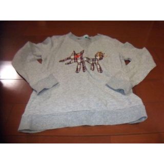 ハッカキッズ(hakka kids)のhakka kids　男児　トレーナー　サイズ130　おおかみ(Tシャツ/カットソー)