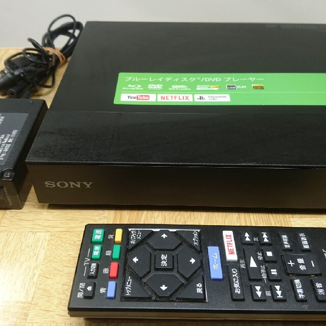 SONY(ソニー)のSONY BDP-S1500 ブルーレイ DVD プレーヤー Blu-ray スマホ/家電/カメラのテレビ/映像機器(ブルーレイプレイヤー)の商品写真