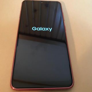 ギャラクシー(Galaxy)のGalaxy A21 SC-42A  レッド　docomo  simロック解除(スマートフォン本体)