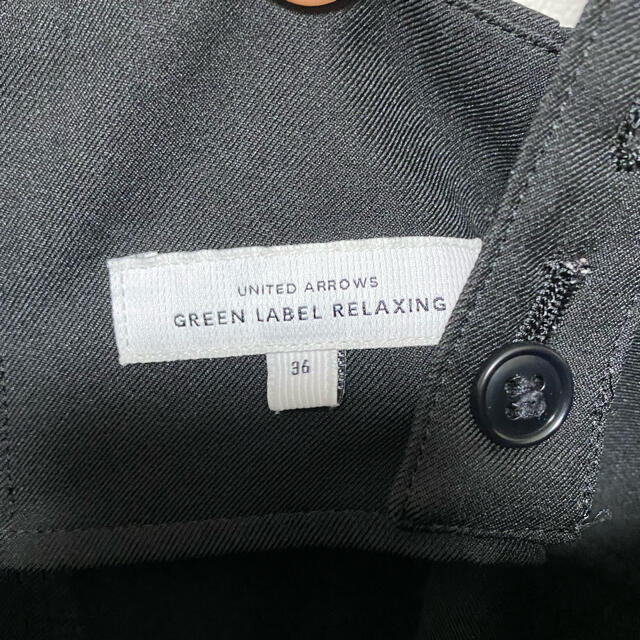 UNITED ARROWS green label relaxing(ユナイテッドアローズグリーンレーベルリラクシング)のグリーンレーベルリラクシング サロペット サスペンダー ワイドパンツ レディースのパンツ(サロペット/オーバーオール)の商品写真