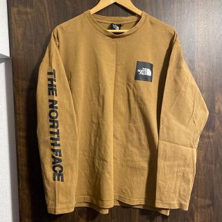 ザノースフェイス(THE NORTH FACE)のused【THE NORTH FACE ロンT】XL brown(Tシャツ/カットソー(七分/長袖))