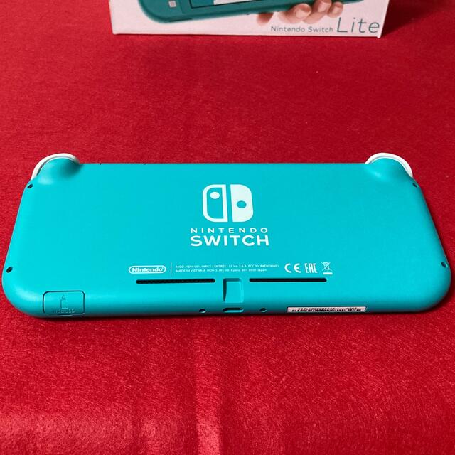 Nintendo Switch  Lite ターコイズ 美品 保証書付き