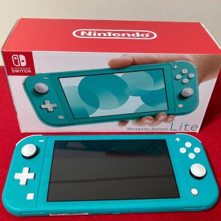 Nintendo Switch  Lite ターコイズ 美品 保証書付き