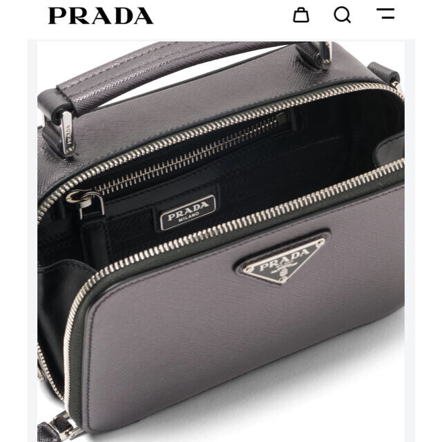 PRADA(プラダ)のPRADA 21SS 新品未使用　サフィアーノレザーバッグ メンズのバッグ(ウエストポーチ)の商品写真
