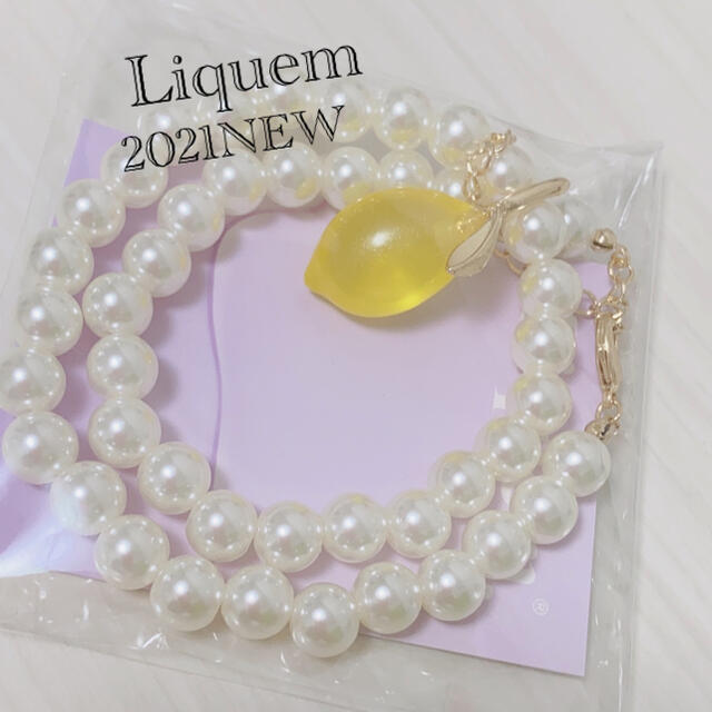 Liquem / レモンパールネックレス 2021NEW レディースのアクセサリー(ネックレス)の商品写真