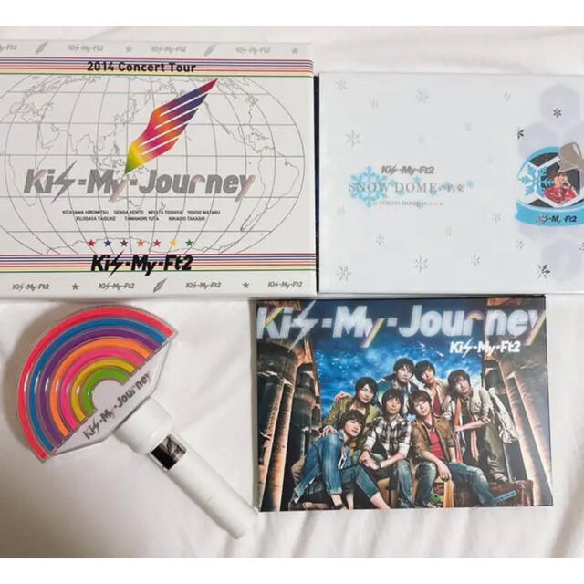 Kis-My-Ft2(キスマイフットツー)のKis-My-Ft2 CD DVD ペンライトセット エンタメ/ホビーのDVD/ブルーレイ(アイドル)の商品写真