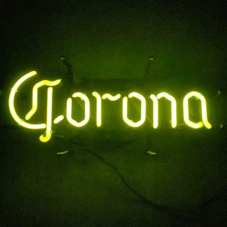 コロナ(コロナ)の【非売品】ネオン管 Corona コロナビール 電飾 ネオンサイン ネオン看板 (置物)