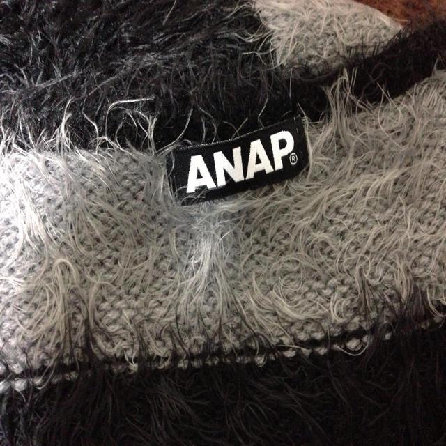 ANAP(アナップ)のANAP❤️ボーダーニット☆再出品 レディースのトップス(ニット/セーター)の商品写真