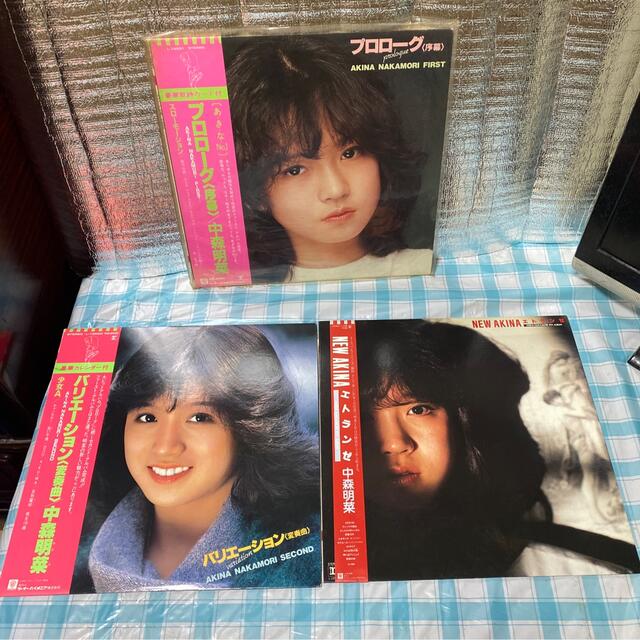 中森明菜 レコード3点セット