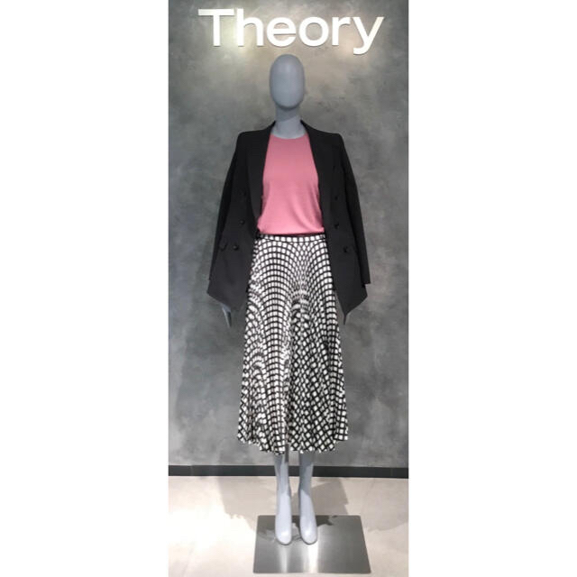 theory(セオリー)のTheory 20ss ダブルブレストジャケット&パンツ 定価7.4万円 レディースのフォーマル/ドレス(スーツ)の商品写真