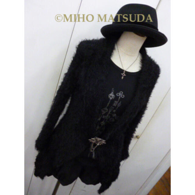 MIHO MATSUDA ミホマツダ モコモコトッパー 羽織り Mサイズ