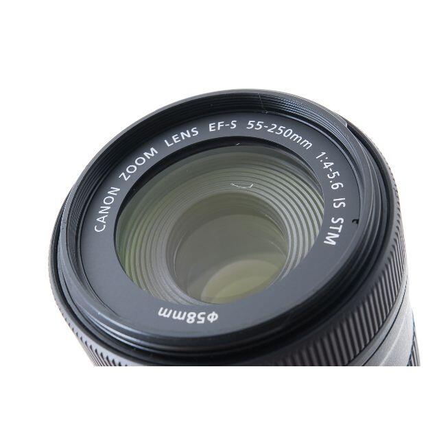 【美品】Canon EF-S 55-250mm F4-5.6 IS STM