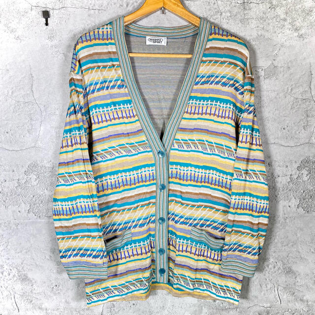 MISSONI SPORT】ミッソーニ (42) カーディガン イタリア製