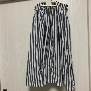 ダブルクローゼット(w closet)の週末限定セール！膝丈スカート　ストライプ　w closet(ひざ丈スカート)