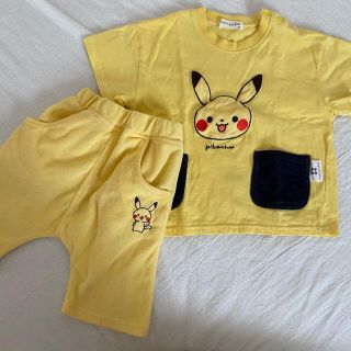 ポケモン(ポケモン)のピカチュー　セットアップ　90(Tシャツ/カットソー)