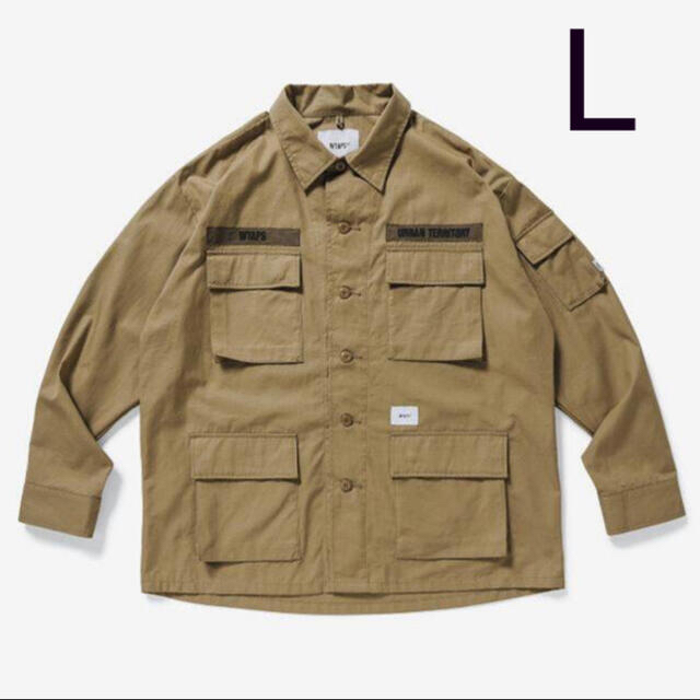 WTAPS JUNGLE LS 01 SHIRT NYCO OD S