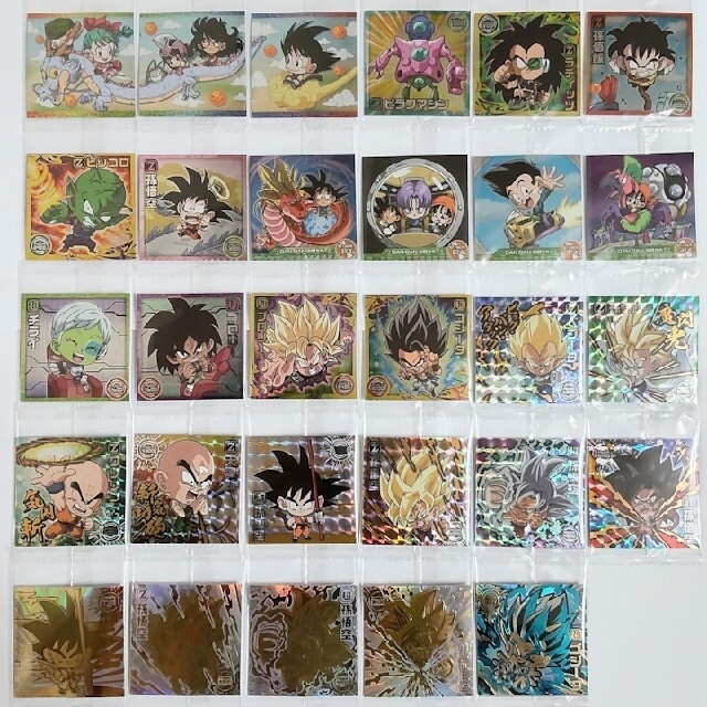 WEB限定】 ドラゴンボール 超戦士 シール ウエハース 超 1弾
