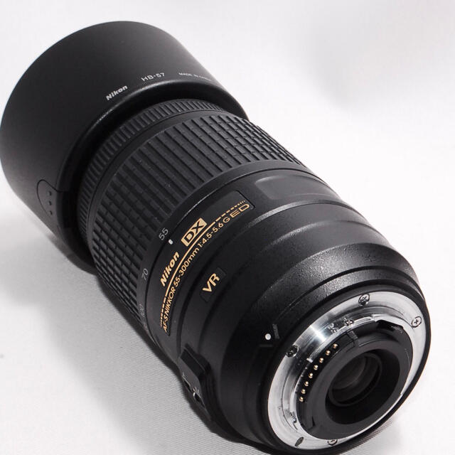 Nikon(ニコン)の❤️遠くの撮影に重宝❤Nikon AF-S 55-300mm 超望遠レンズ スマホ/家電/カメラのカメラ(レンズ(ズーム))の商品写真