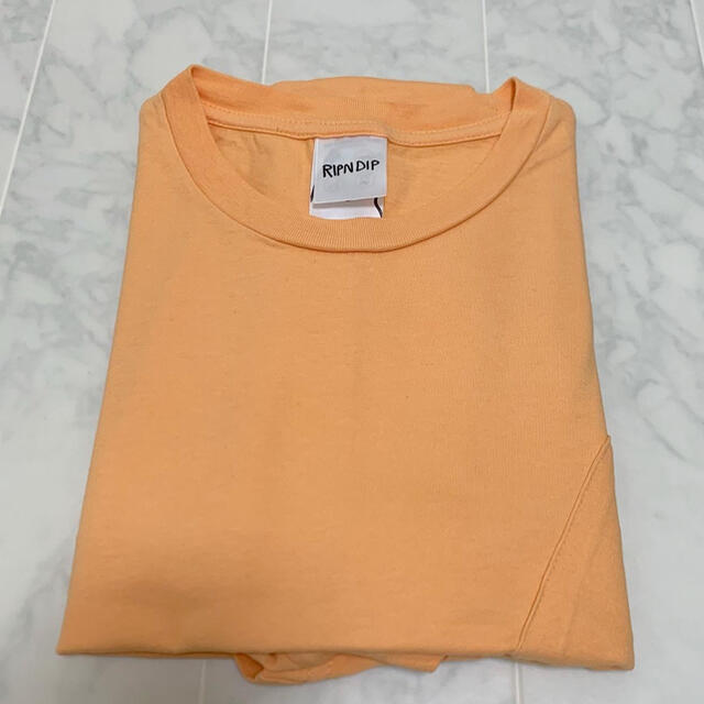 Tシャツ 大きめ 派手 RIPNDIP リップンディップ オレンジ メンズのトップス(Tシャツ/カットソー(半袖/袖なし))の商品写真