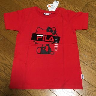 フィラ(FILA)のフィラ×ハローキティ　Tシャツ　140cm (Tシャツ/カットソー)