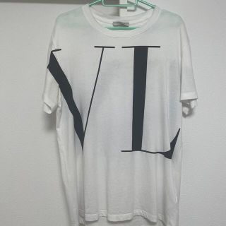 ヴァレンティノ(VALENTINO)のヴァレンティノ  VL ロゴ　Tシャツ 半袖　正規品(Tシャツ/カットソー(半袖/袖なし))