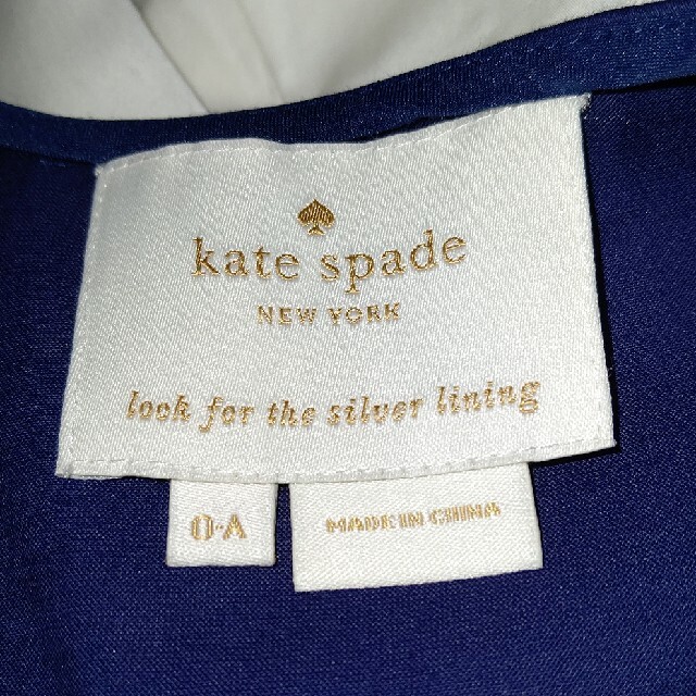 kate spade new york(ケイトスペードニューヨーク)のkate spade NEW YORK ワンピース ネイビー レディースのワンピース(ひざ丈ワンピース)の商品写真