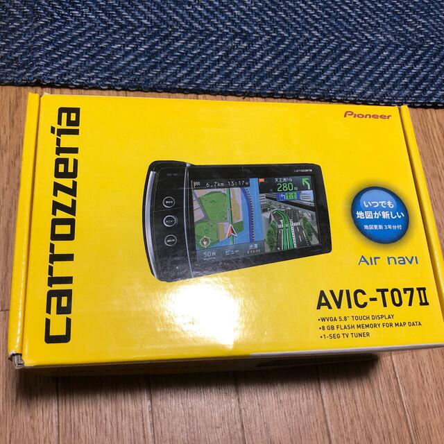 Pioneer(パイオニア)のカロッツェリア  エアーナビ  AVIC-T07II carrozzeria スマホ/家電/カメラのオーディオ機器(その他)の商品写真