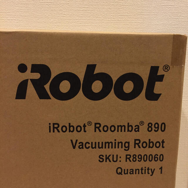 iRobot(アイロボット)の新品 ロボット掃除機 ルンバ890 アイロボット iRobot ルンバ スマホ/家電/カメラの生活家電(掃除機)の商品写真