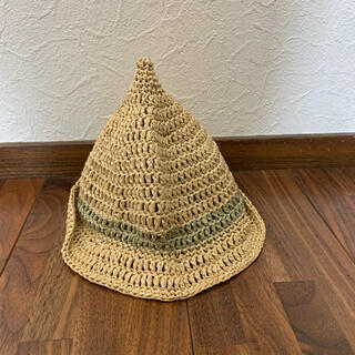 ムジルシリョウヒン(MUJI (無印良品))のとんがり帽子　春夏用(帽子)