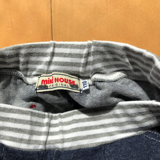 mikihouse(ミキハウス)のミキハウス 110 半ズボン 中古品 キッズ/ベビー/マタニティのキッズ服男の子用(90cm~)(パンツ/スパッツ)の商品写真