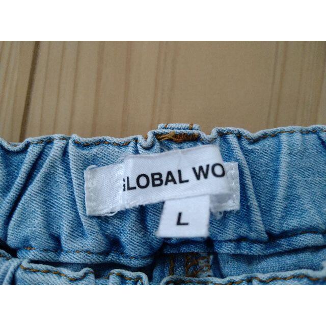 GLOBAL WORK(グローバルワーク)のショートパンツ　キッズ キッズ/ベビー/マタニティのキッズ服女の子用(90cm~)(パンツ/スパッツ)の商品写真