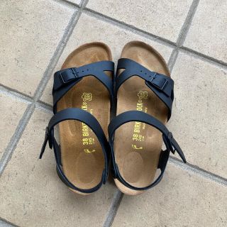 ビルケンシュトック(BIRKENSTOCK)の【訳あり品】ビルケンシュトック リオ ブラック 24.5 / 38(サンダル)