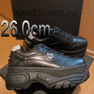 バレンシアガ(Balenciaga)の【新品未使用】Naked wolf ネイキッドウルフ　厚底　レザー　スニーカー(スニーカー)