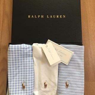 ラルフローレン(Ralph Lauren)のalice様お取り置き　値下げ✨新品！ラルフローレンスタイ　ベビー　3点セット(ベビースタイ/よだれかけ)