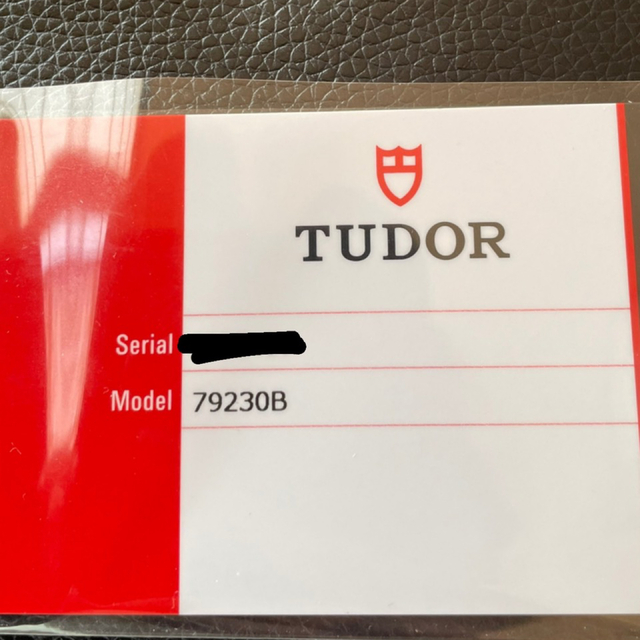 Tudor(チュードル)のチューダー　ブラックベイ　純正ベルト メンズの時計(腕時計(アナログ))の商品写真