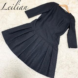 レリアン(leilian)の【美品♡】Leilian レリアン プリーツワンピース(ひざ丈ワンピース)