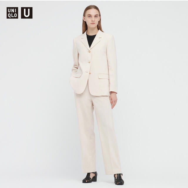 UNIQLO U  テーラードジャケット Lサイズ レディースのジャケット/アウター(テーラードジャケット)の商品写真