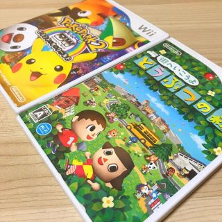 ウィー(Wii)のポケパーク2＋街へいこうよどうぶつの森 Wiiソフト２つセット(家庭用ゲームソフト)